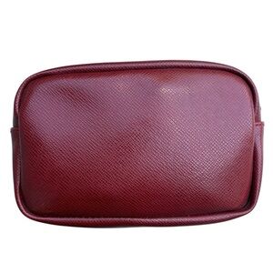 Burgundy Cosmetic Bag